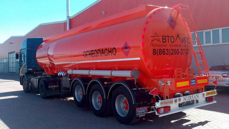 Продам бензовоз NURSAN 30 м3 - 1600000 руб.  Тверь