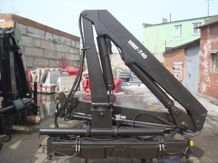 Кран - манипулятор HMF  Москва