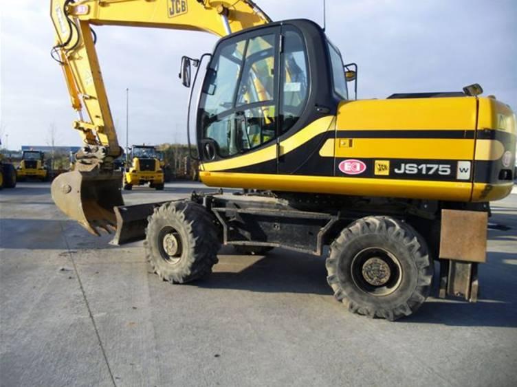 Колесный Экскаватор JCB JS175W 2008 год  Санкт-Петербург