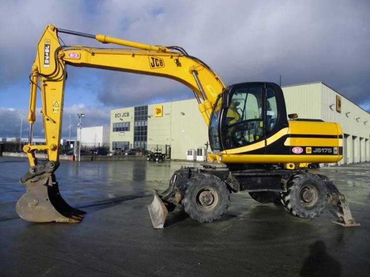 Колесный экскаватор JCB JS 175W 2007  Санкт-Петербург