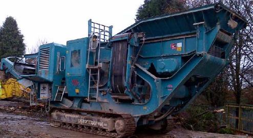 Щековая дробильная установка на гусеничном ходу Pegsson Metrotraak HA  Екатеринбург