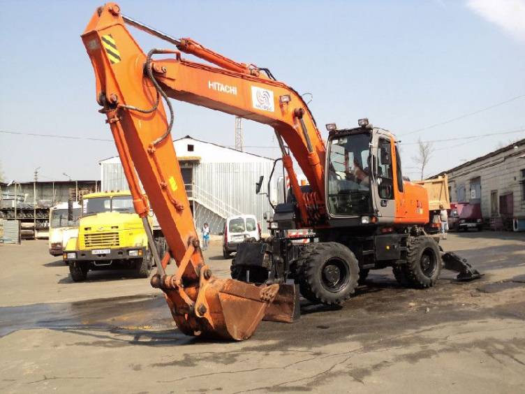 Экскаватор Hitachi Zaxis 180W (ZX 180W)  Москва