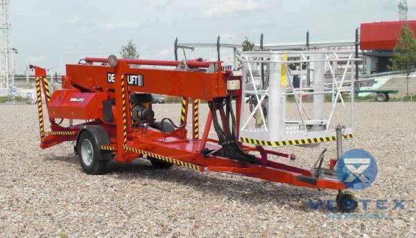 Прицепной коленчатый подъемник Denka Lift Trailer DL25  
