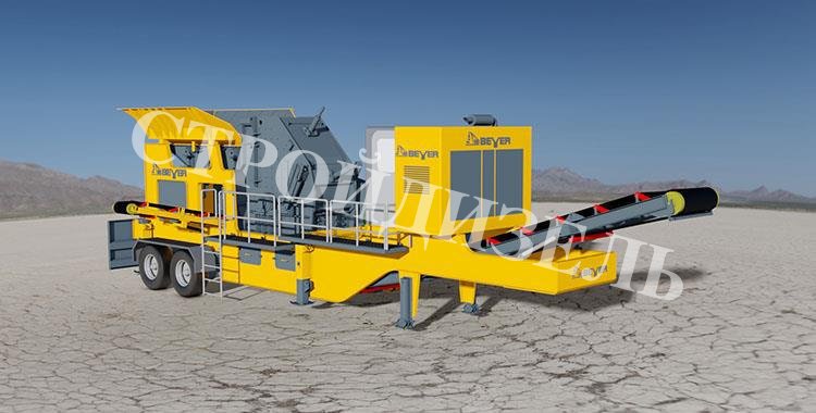 Мобильная роторная дробильная установка Beyer IC1088 -R  Екатеринбург