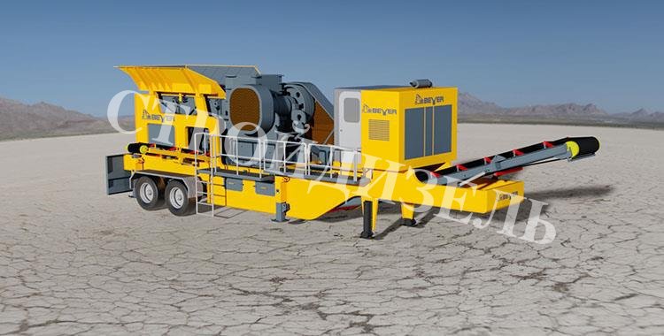 Мобильная щековая дробильная установка BEYER: JC0965 -R  Екатеринбург