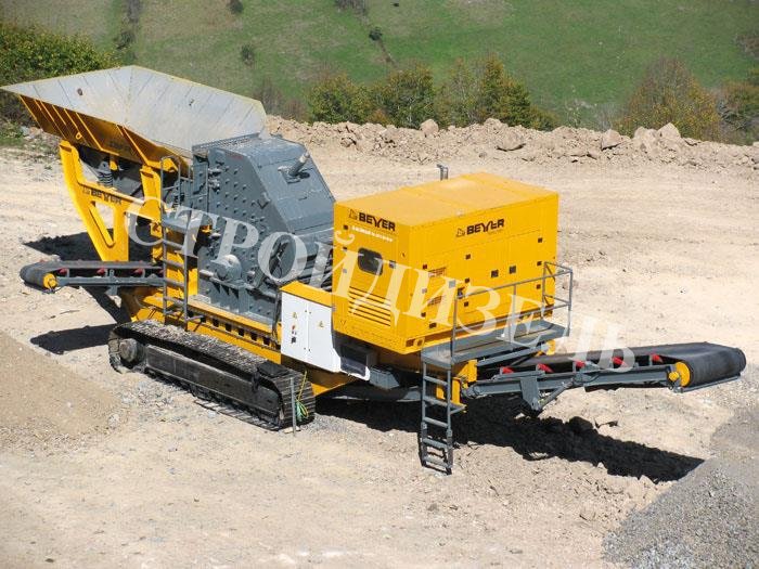 Гусеничная мобильная роторная дробильная установка Beyer IC1088 -Т  Екатеринбург