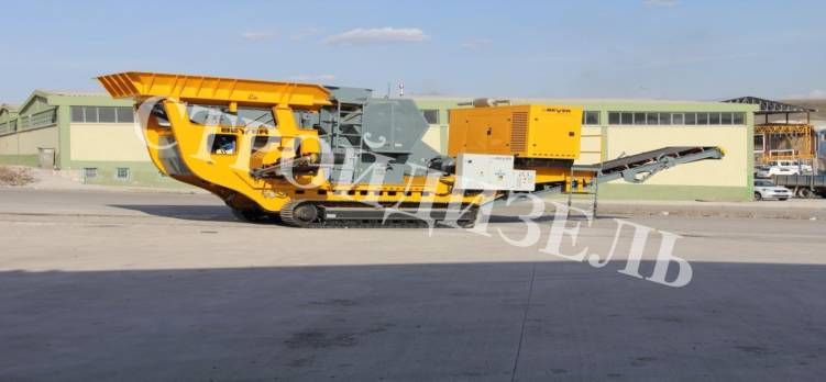 Гусеничная мобильная щековая дробильная установка BEYER JC 0965 –T  Екатеринбург