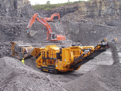 Роторная дробилка большой емкости RK1412T на гусеничном ходу  Екатеринбург