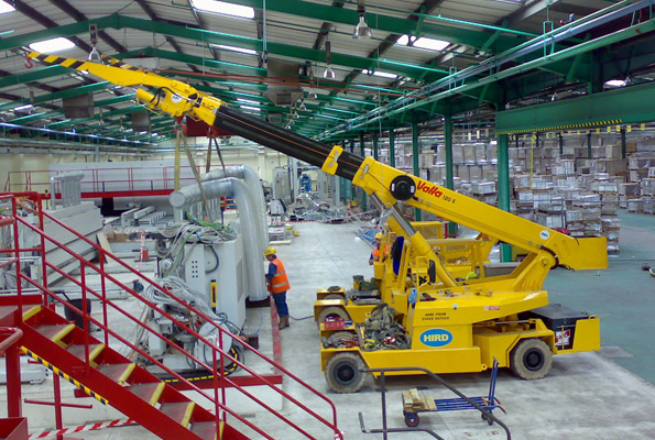 Самоходный промышленный кран Valla 120 E (Италия)  Московская область