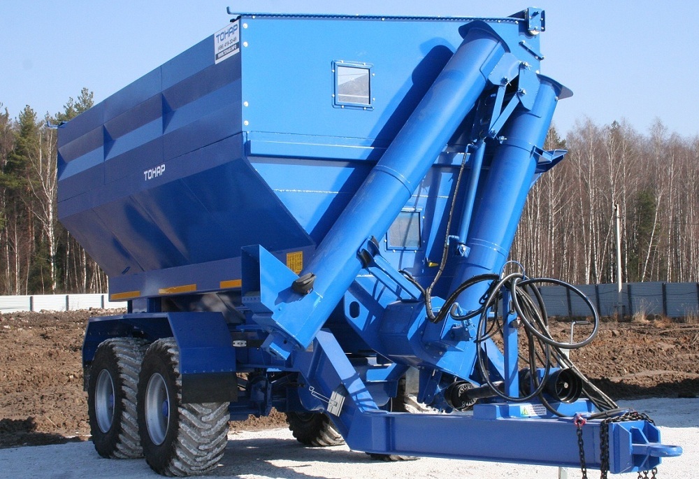 Бункер-перегрузчик для зерна Тонар ПТ5 полуприцеп,полуприцепы,gjkeghbwtg,gjkeghbwtgs,тонар Москва