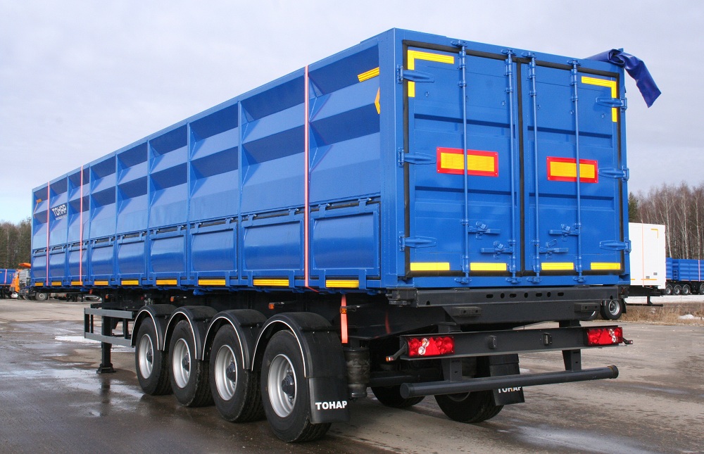 Зерновоз Тонар 9385-038 с боковой выгрузкой полуприцеп,полуприцепы,gjkeghbwtg,gjkeghbwtgs,тонар Москва