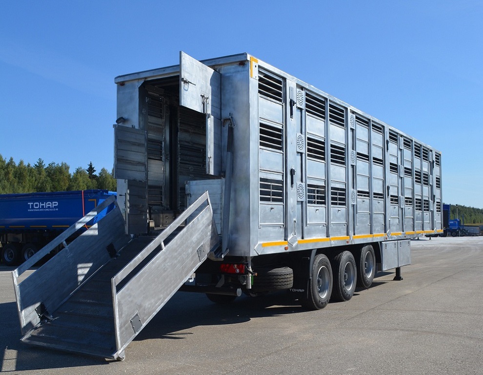 Скотовоз Тонар 9827-020 полуприцеп,полуприцепы,gjkeghbwtg,gjkeghbwtgs,тонар Москва