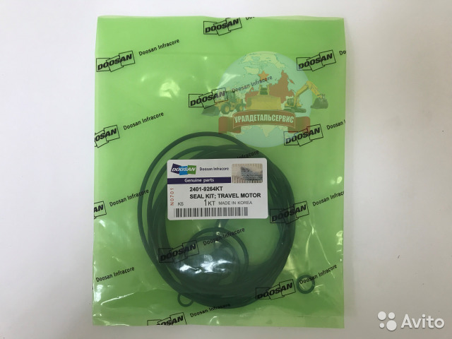 Ремкомплект гидромотора хода Doosan 2401-9264KT  Екатеринбург