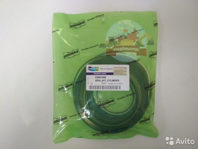 Ремкомплект г/ц ковша Doosan K9001009  Екатеринбург