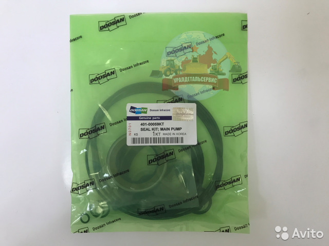 Р/к уплотнений основного насоса Doosan 401-00059кт  Екатеринбург